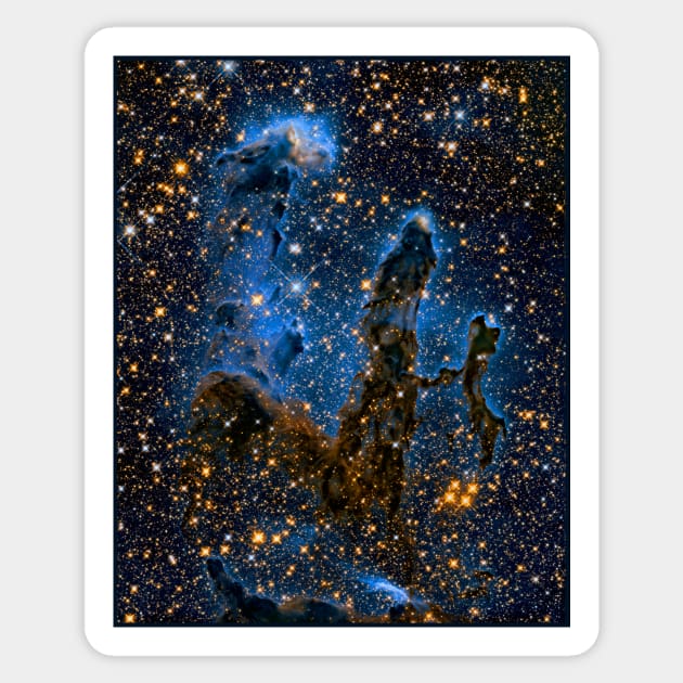 Pillars of Creation Sticker by headrubble